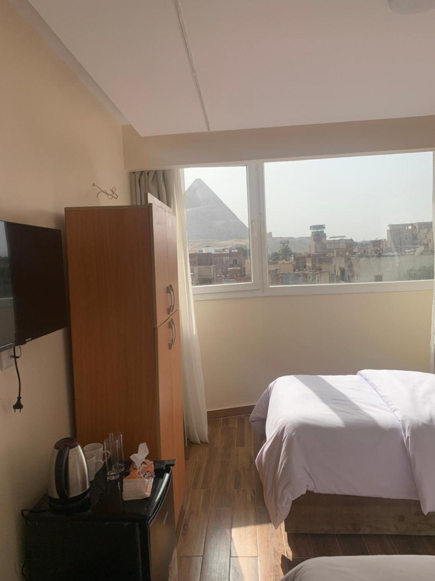Memphis Pyramids View Hotel Nazlet el-Sîsi Exterior foto