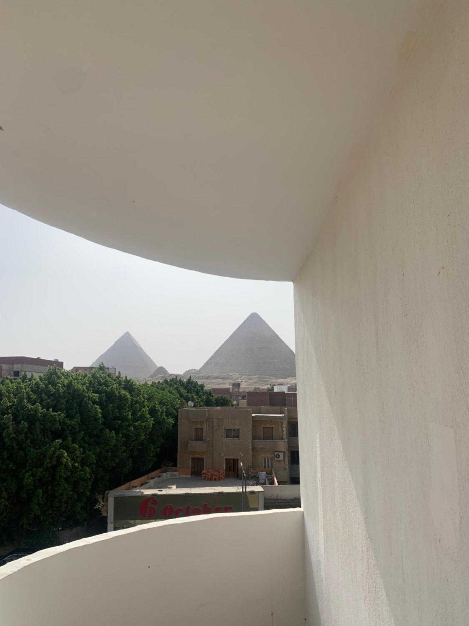Memphis Pyramids View Hotel Nazlet el-Sîsi Exterior foto